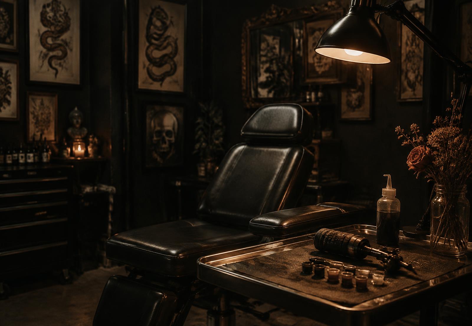 The Studio Inkline private tattoo room in Bandra West, Mumbai